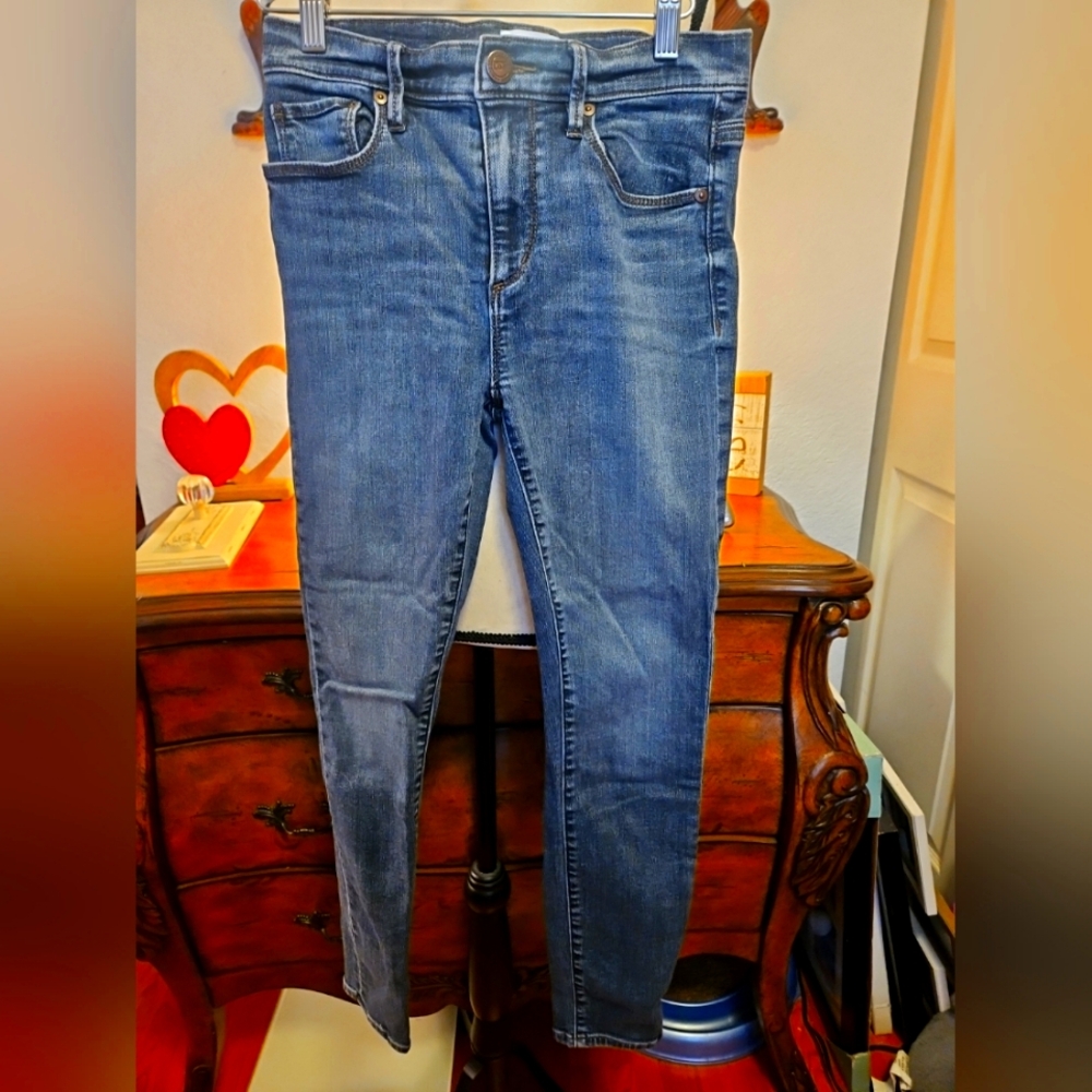 Ann Taylor Loft size 0/25 High Waist Skinny Jeans